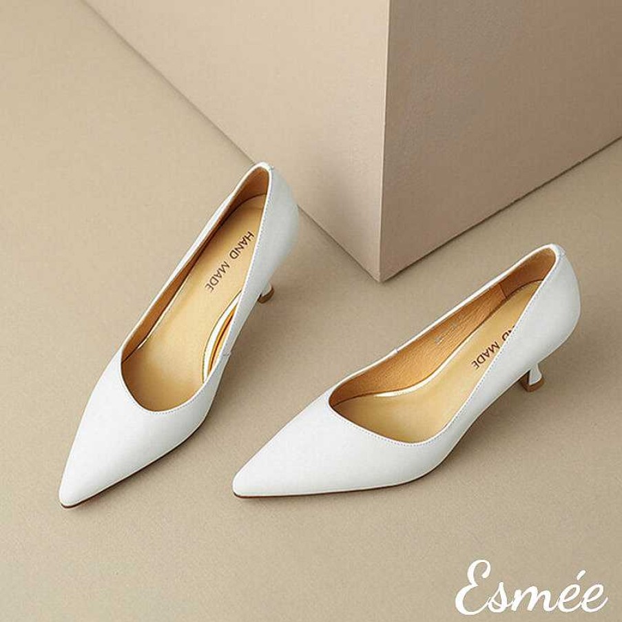 Shoes Esmée | Leather High Heels