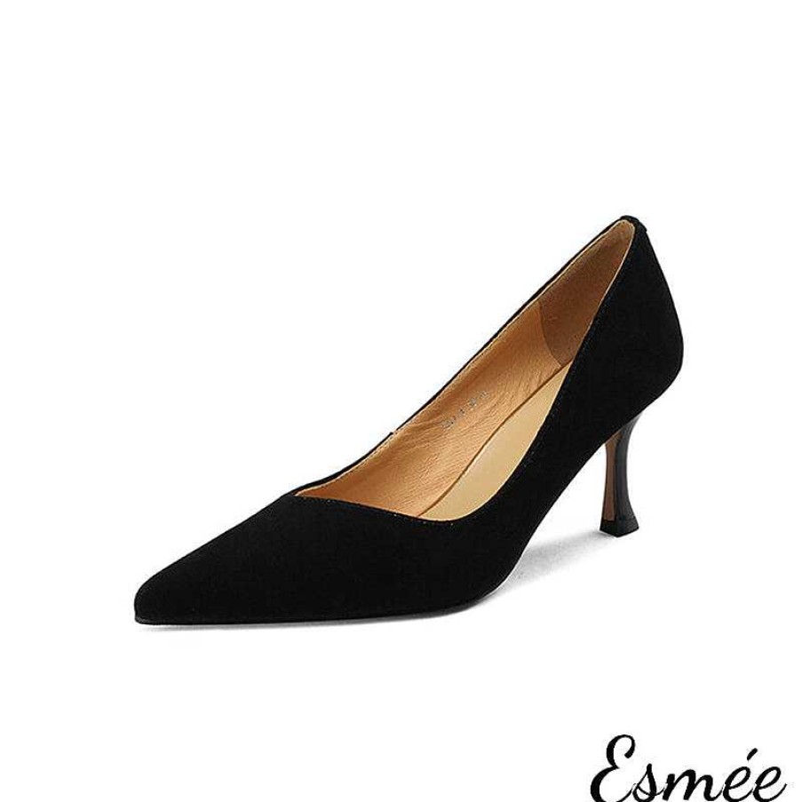 Shoes Esmée | Leather High Heels