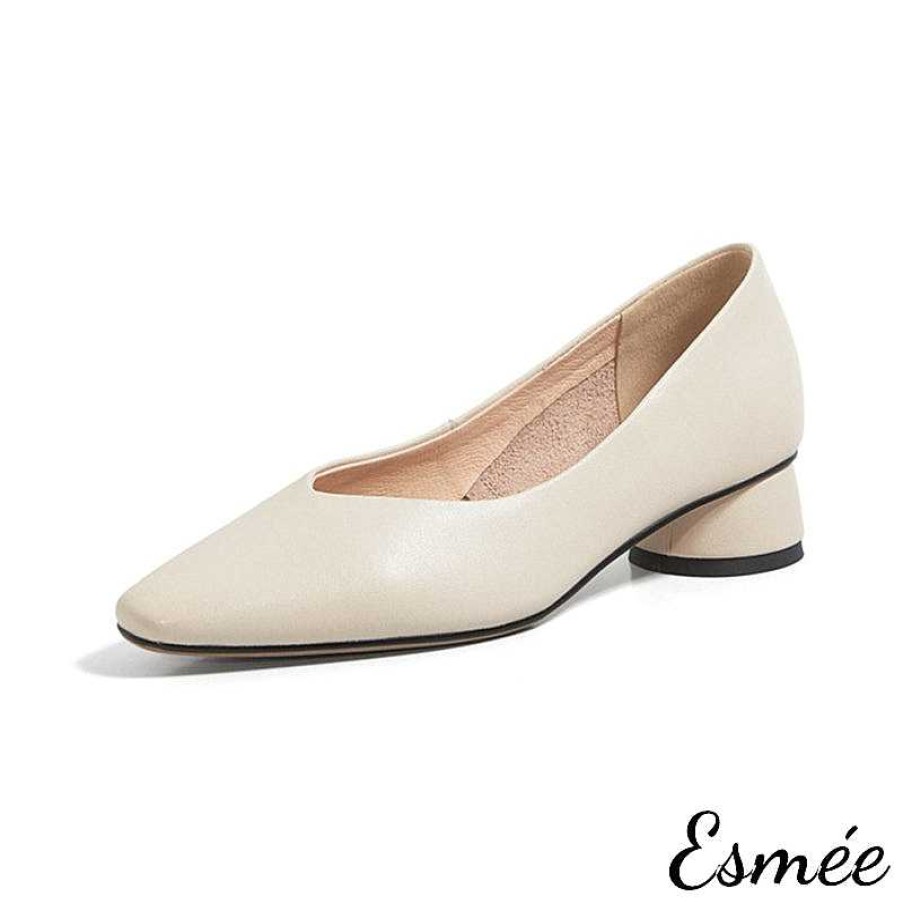 Shoes Esmée | Dress Shoes With 3.5 Cm Block Heels