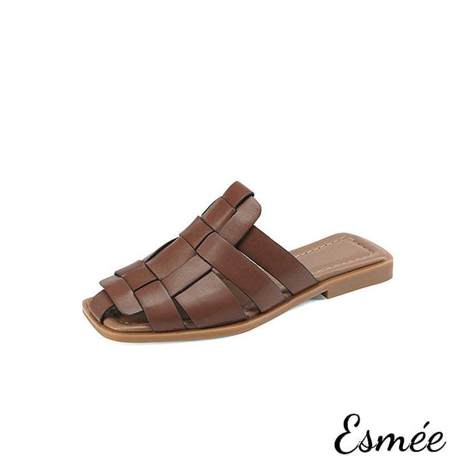 Shoes Esmée | Leather Roman Sandals