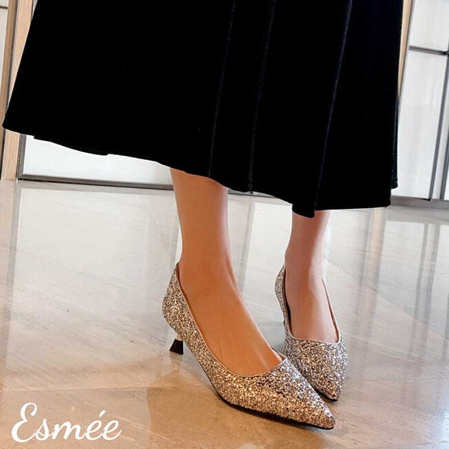 Shoes Esmée | Glitter High Heels