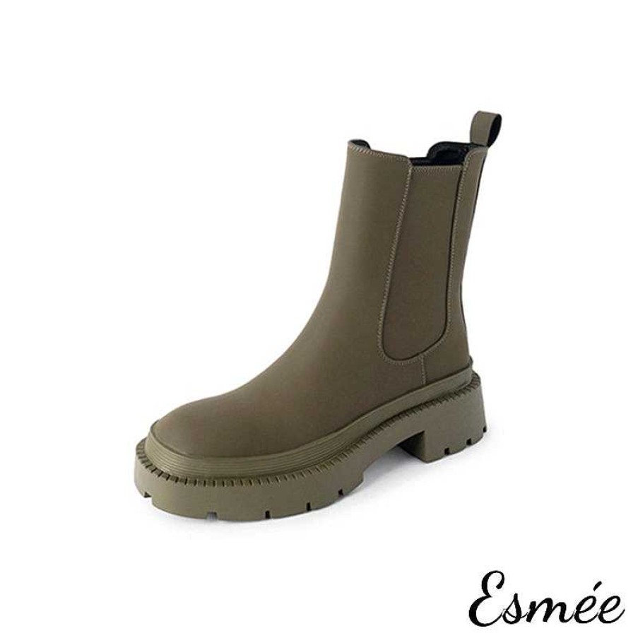 Shoes Esmée | Matte Material Chelsea Boots