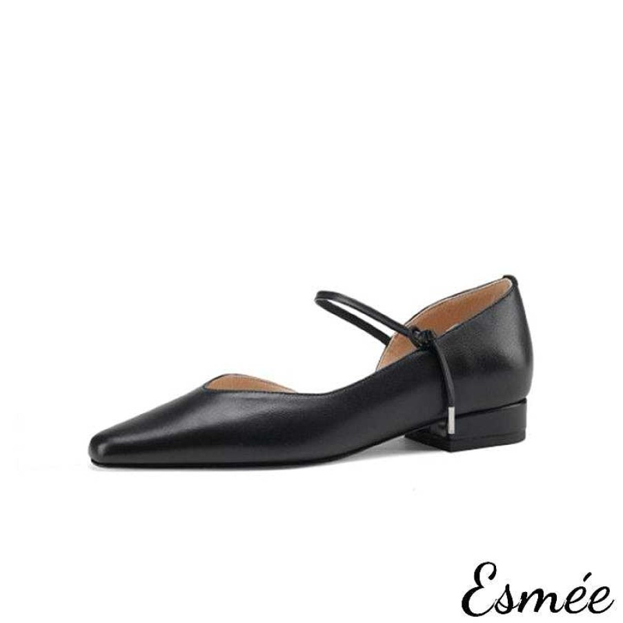 Shoes Esmée | Leather Mary Jane Pumps